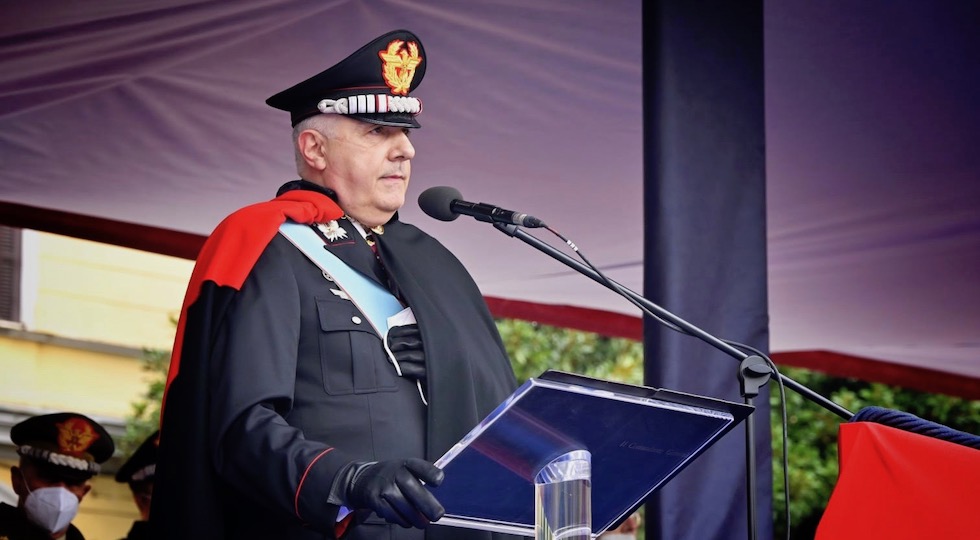 l generale Teo Luzi, nuovo Comandante Generale dei Carabinieri dal 16 gennaio 2021