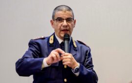 Il commissario Andrea Borghi della Polizia Stradale di Firenze