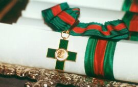 La croce di Cavaliere del Lavoro