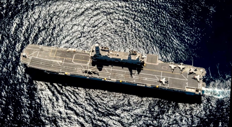 La Portaerei Cavour F550