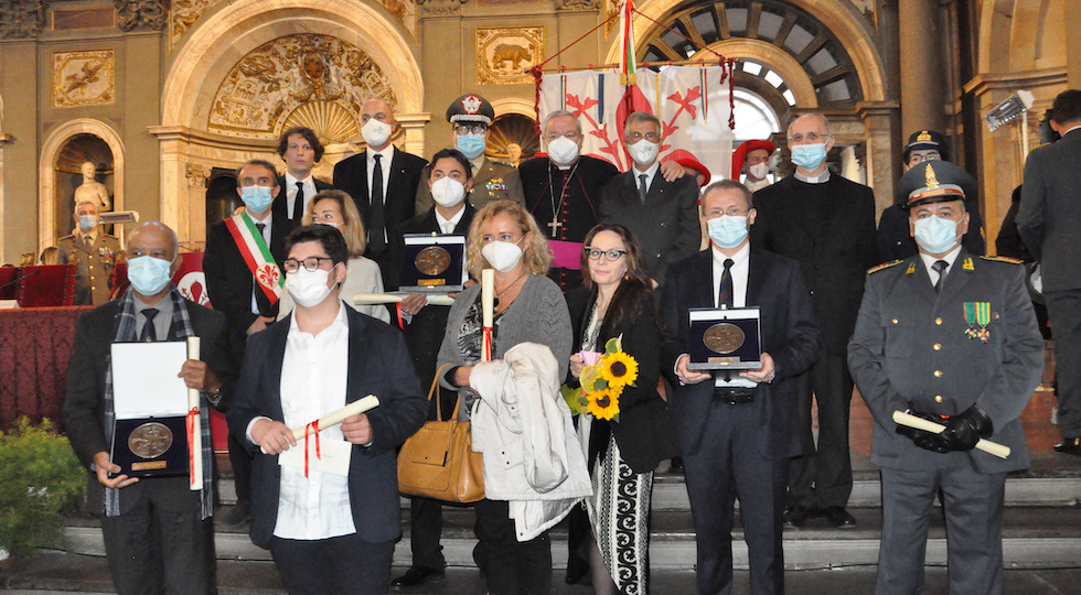 La consegna degli Scudi di San Martino 20-21 si è svolta in Palazzo Vecchio a Firenze