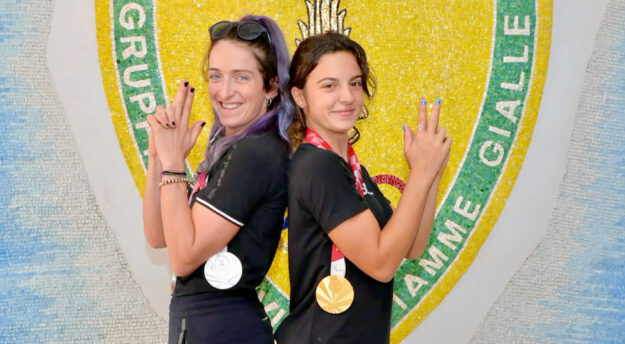 Martina Caironi (argento) e Ambra Sabatini (oro) le atlete delle Fiamme Gialle trionfatrici a Tokyo nell'atletica leggera