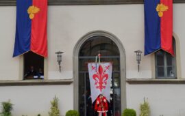 Il Gonfalone di Firenze alla Festa dei Carabinieri 2022