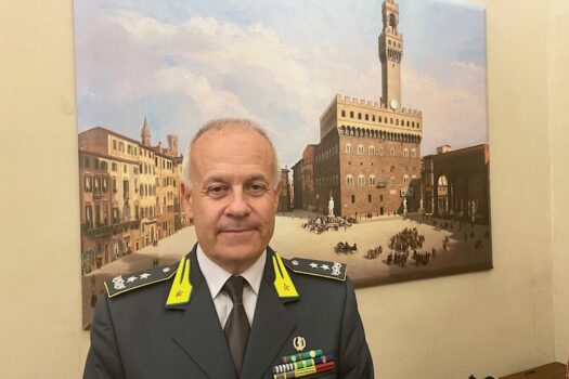 Generale di divisione Bruno Bartoloni dal settembre 2018 è il comandante regionale della Toscana della Guardia di Finanza