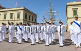 Il giuramento degli allievi del 23° Corso AUFP Capitanerie di Porto