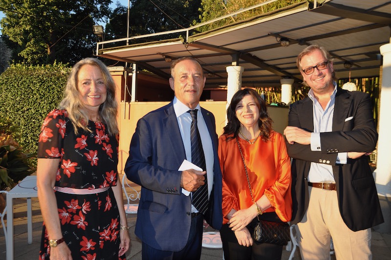 Da sin.i Consoli onorari Annalisa Ciacci Santangelo, Fabio Fanfani, Maria Elena D'Amico e Mario Loreto