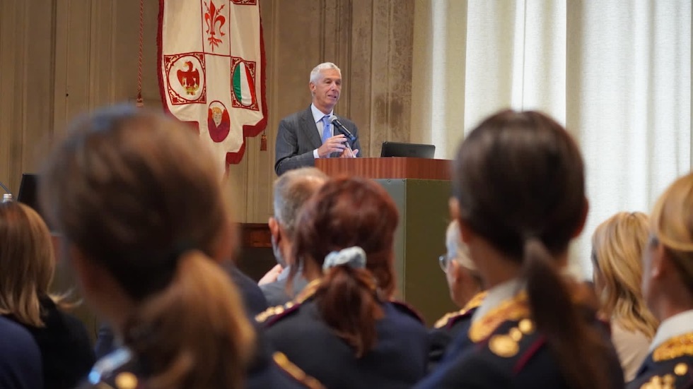 Il vice capo della Polizia prefetto Vittorio Rizzi alla presentazione di "Investigare 4.0" a Firenze
