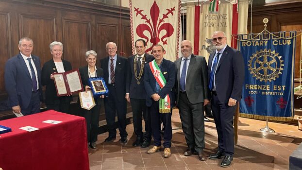 Premio Columbus 2022 del Rotary Firenze Est alla Arte della Seta Lisio