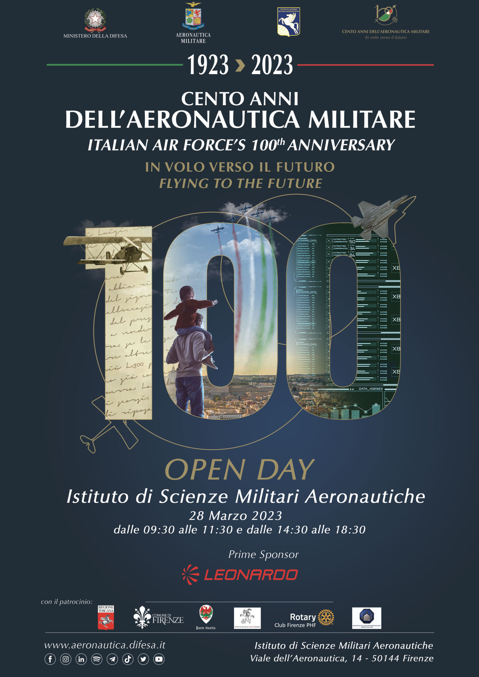 Firenze, Isma apre al pubblico per i 100 anni di Aeronautica Militare