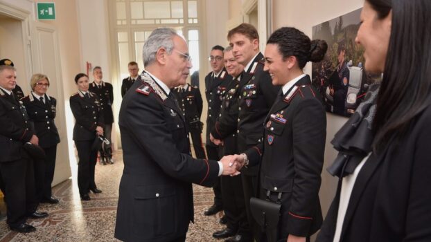 Il generale Andrea Rispoli incontra il personale del Comando Regione Forestale Toscana