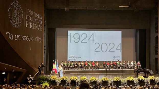 La rettrice Alessandra Petrucci celebra i 100 anni dell' Università degli Studi di Firenze