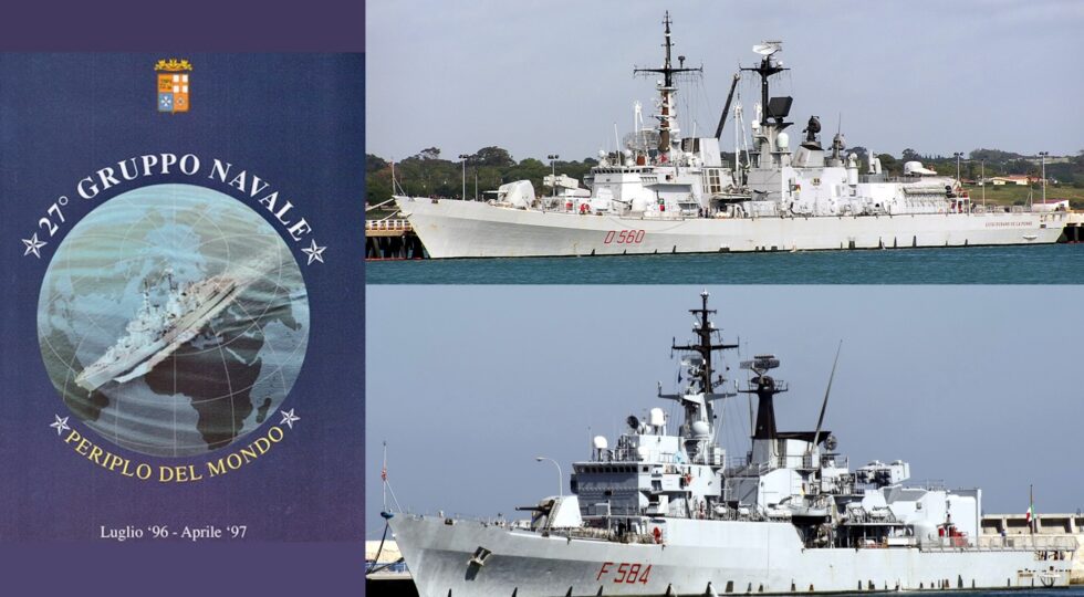 Nel 1996 una delle navi del 27° Gruppo Navale italiano arrivò a Capo Horn