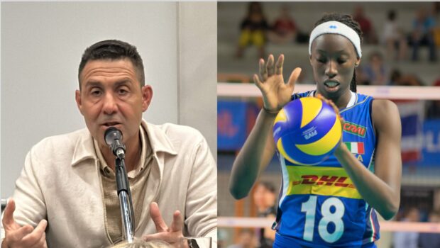 Roberto Vannacci e Paola Egonu