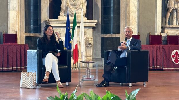 Il prefetto Vittorio Rizzi durante il suo intervento