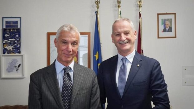 da sin il prefetto Vittorio Rizzi con il questore di Firenze Maurizio Auriemma