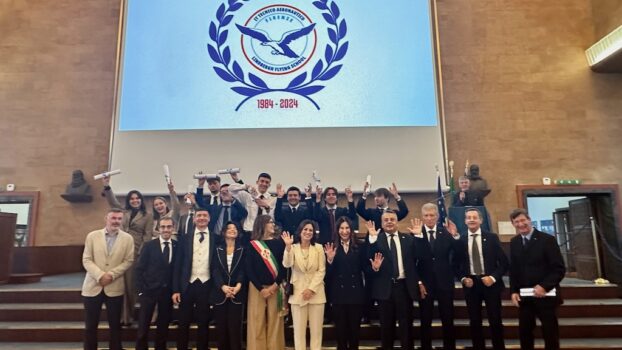 Nell'aula magna dell'Isma celebrato il 40° anniversario dell'Istituto Tecnico Aeronautico Lindbergh Flying School Firenze