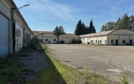 Una delle superfici al Gignoro, da ricostruire, dove si trasferiranno i Vigili del Fuoco