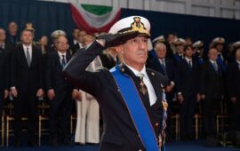 Ammiraglio di Squadra Giuseppe Berutti Bergotto, nuovo capo di Stato Maggiore della Marina