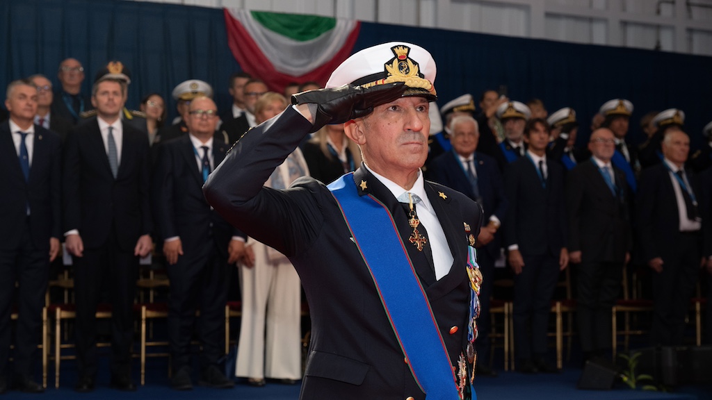 Ammiraglio di Squadra Giuseppe Berutti Bergotto, nuovo capo di Stato Maggiore della Marina