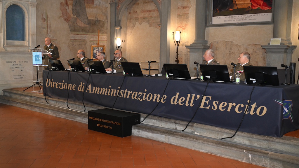 La presentazione a Firenze della prima relazione sul funzionamento amministrativo dell'Esercito