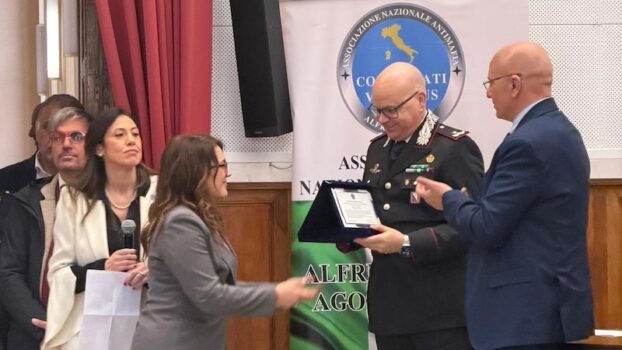 La consegna del premio in memoria del maresciallo Alfredo Agosta